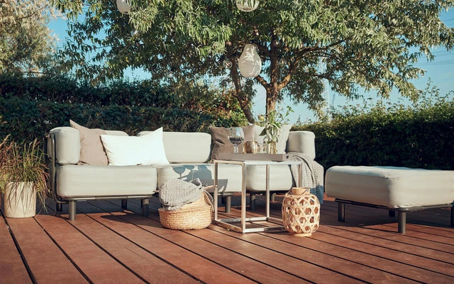 One Bar Element 3 Aufblasbarer Hocker Light Grey – Bild 6