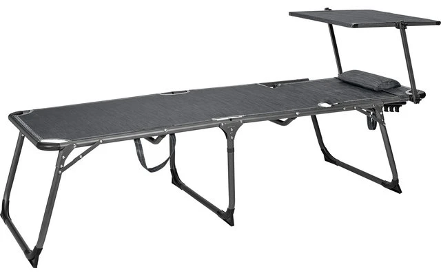 Berger Slimline Dreibein Sonnenliege Anthrazit – Bild 5