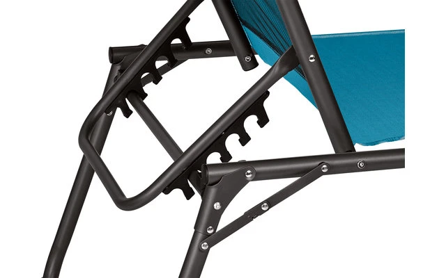 Berger Slimline Dreibein Sonnenliege Anthrazit – Bild 4