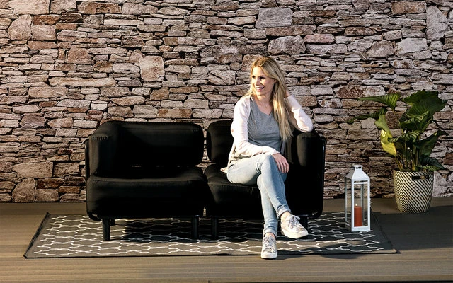 One Bar Element 1 Aufblasbarer Sessel / SitzelementLight Grey