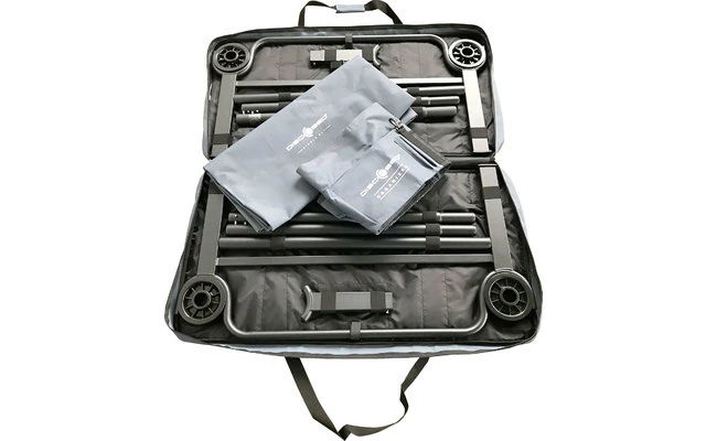 Disc-O-Bed XLT Single Edition Camping Feldbett Mit Seitentasche – Bild 6