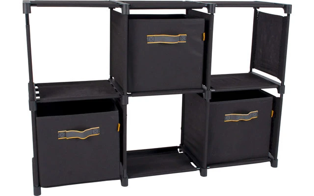 Bo-Camp Industrial Zwart Kommode Inkl. 3 Aufbewahrungsboxen – Bild 2