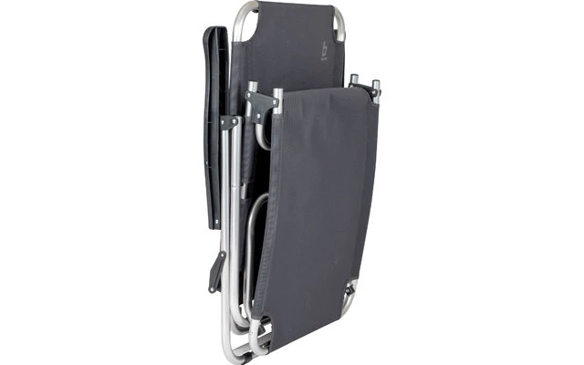 Bo-Camp Copa Rio Sonnenliege Grau – Bild 3