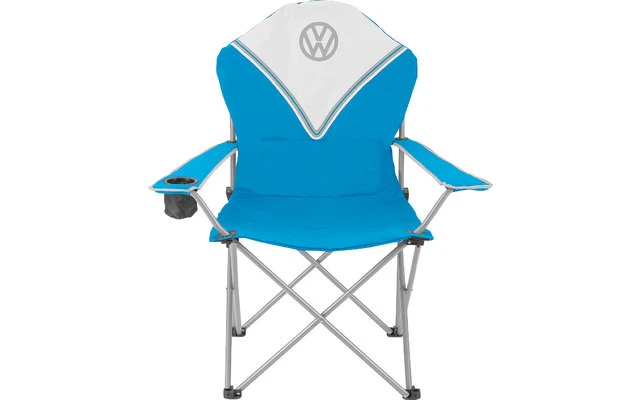 VW Collection T1 Bulli Campingstuhl Deluxe Blau – Bild 6