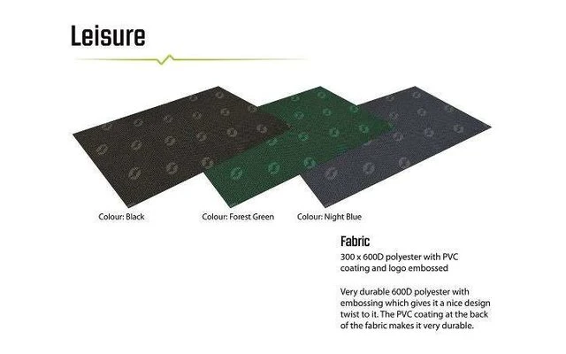 Outwell Casilda Halbmondstuhl XL Schwarz – Bild 3