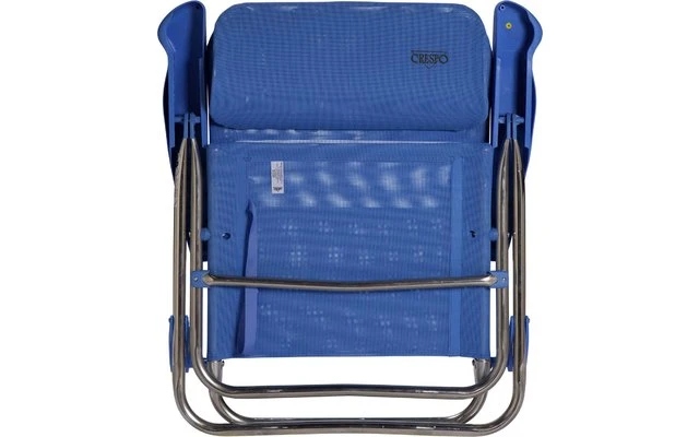 Crespo AL-205 Beach Chair Strandstuhl Compact Grau – Bild 6