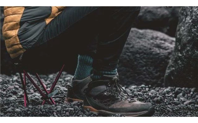 Robens Geographic Klapphocker Silber Grau – Bild 5