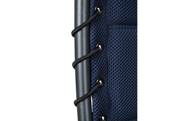 Crespo Liegestuhl AP-232 Air Deluxe Grau – Bild 5