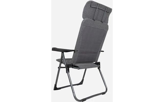 Crespo AP/213 CTS Tex Supreme Compact Relaxsessel Campingstuhl Grau – Bild 4