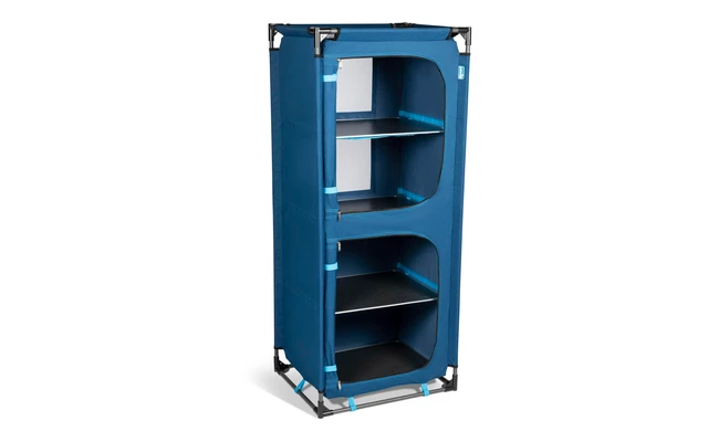 Kampa Susie Campingschrank Mit 4 Fächern 59 X 48 X 51 Cm Blau