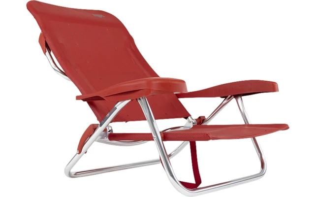 Crespo AL/221-M Beach Chair Strandstuhl Rot – Bild 4